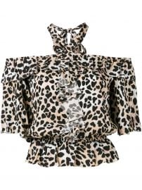 Temperley London Leopard Print Blouse - Farfetch at Farfetch